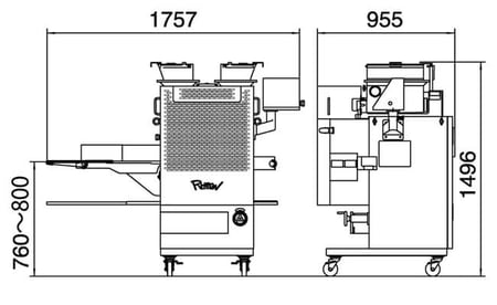 rheon-cornucopia-KN551-measurements