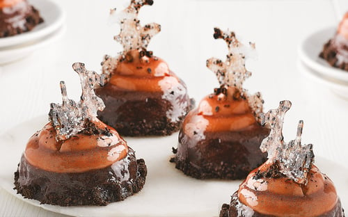 Spicy mini brownies Photo