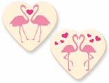 57605 Flamingo hearts