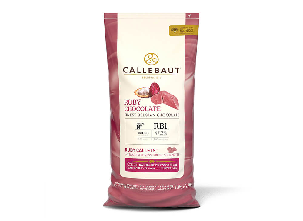 Callebaut-suklaanappi-ruby-10kg
