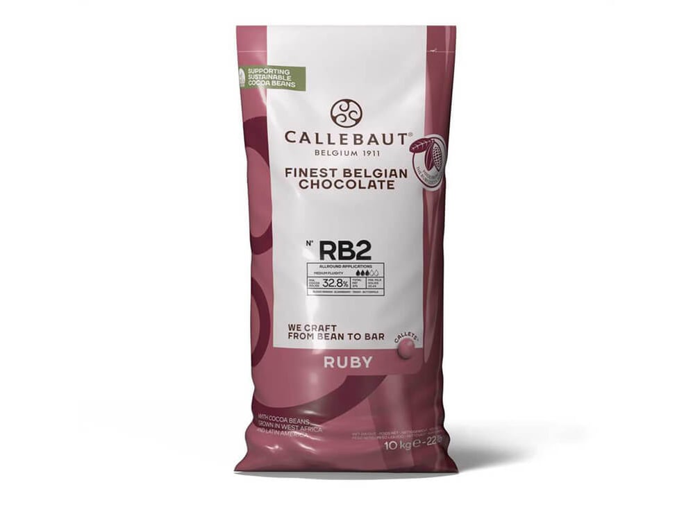 Callebaut-suklaanappi-Ruby-RB2-10kg